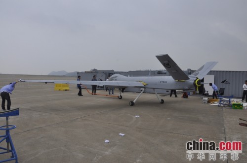 Chinese Wing Loong UCAV system From Zhuhai Airshow 2012_