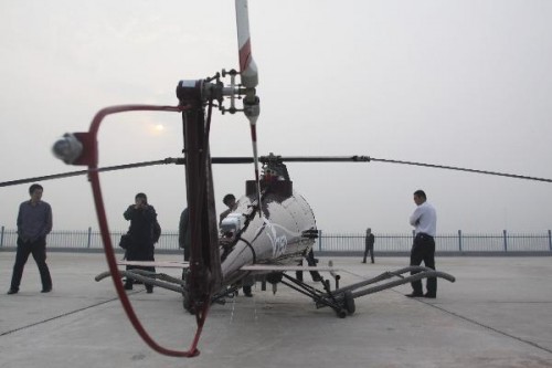 Chinese_V750 Pilotless Helicopter UAV_2