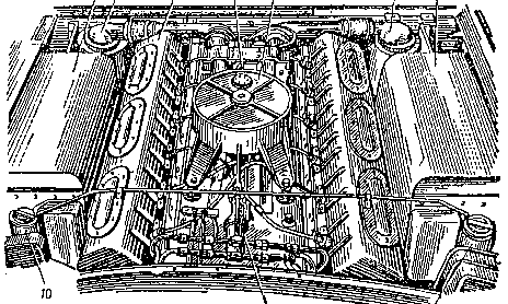 MOTOR V-2 12 CILINDRII DIESEL