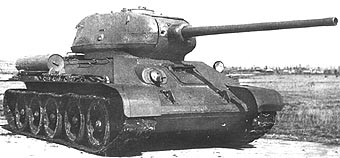 T-34-85 CU TUN ZIS-S-53