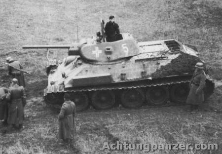 T-34 CAPTURA GERMANIA