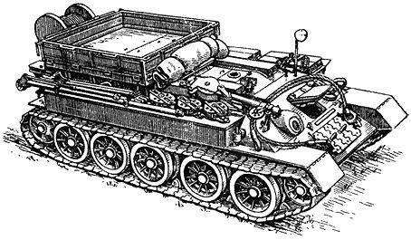 T-34 T PRIMA VARIANTA VEHICUL DE RECUPERARE