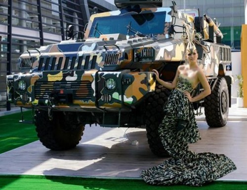 World's Toughest Vehicle Gets Couture Fashion Makeover By Paramount Group