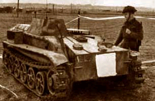 BORGWARD IV AUSF.A CAPTURA BRITANICA IN NORMANDIA