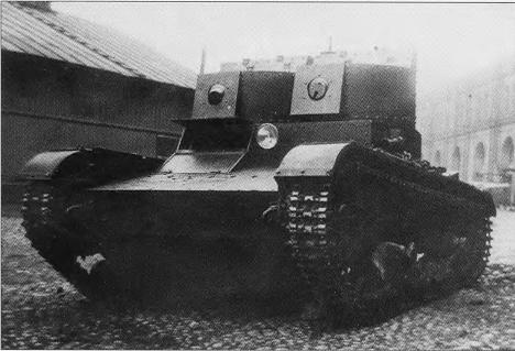 TELETANK TT-26 IN 1932