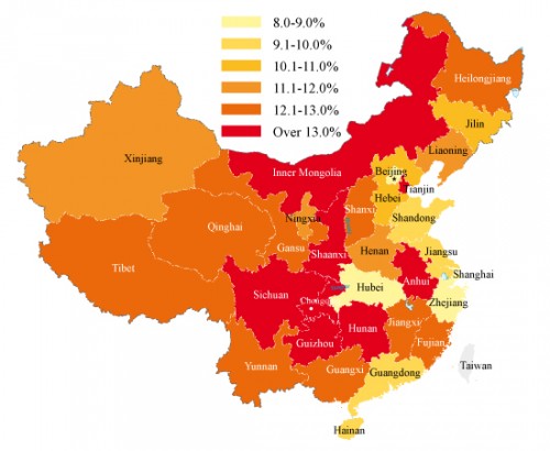 China-Provinces-map