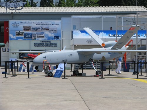 Turkish Air Force Anka Medium Altitude Long Endurance (MALE) Unmanned Aerial Vehicles (UAV) Turkish Aerospace Industries Anka-A (TIHA-A) armed Anka-B (TIHA-B) missiles1 UMTAS, Cirit(2011), 500lb HGK SOM