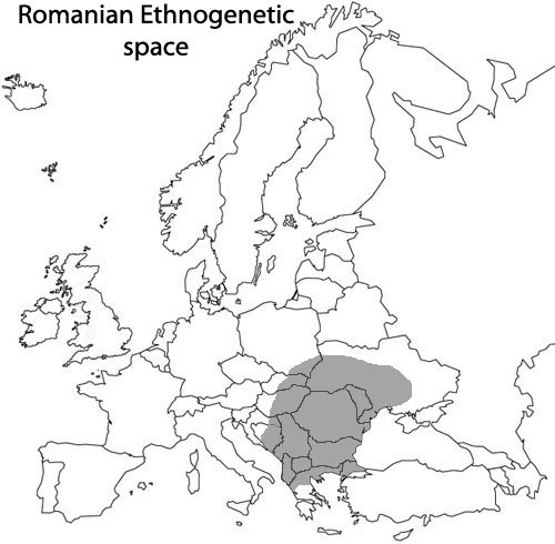 Spatiul etnogenetic romanesc