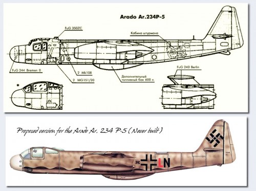 ARADO-234 P5 AEW