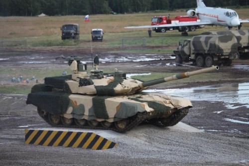 T-90MS_main_battle_tank_at_Engineering_Technologies_2012