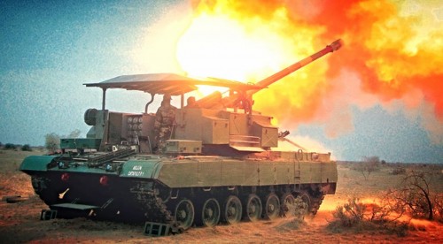 Arjun Catapult artillery system indian army Self-propelled Gun Howitzer (2)