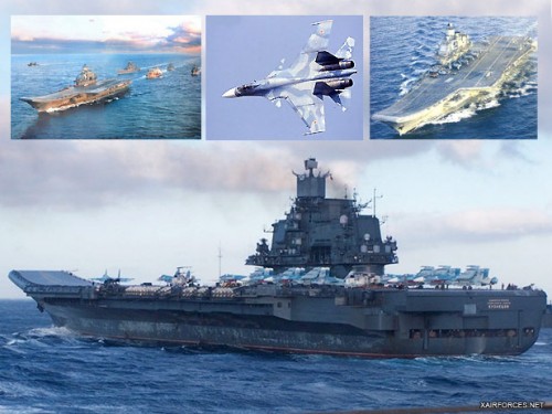 ADMIRAL KUZNETSOV SI SUHOI