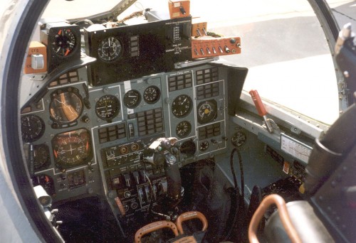 YAK-141 COCKPIT