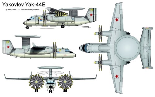 YAK-44 GRAFICA