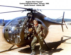 A Hughes OH-6 "Cayuse"  Central Highlands-Plieku,Sept. January, 1969. Daniel Denault - Adams, MA