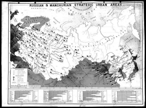 1945 map of russia atomic bomb targets