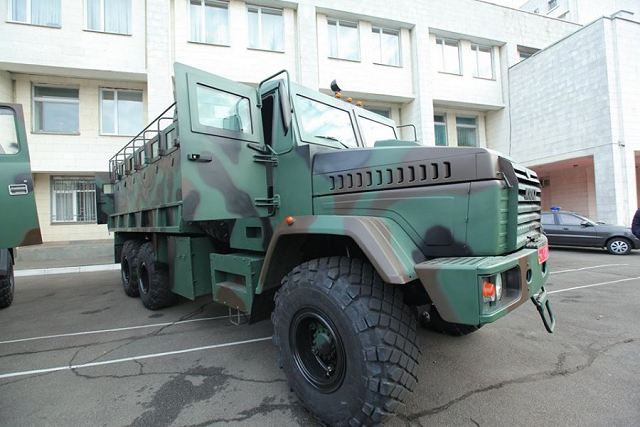 Raptor 6x6 KrAZ - Romania Military