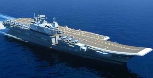 Vikrant class (formerly Project 71 Air Defence Ship (ADS) or Indigenous Aircraft Carrier (IAC) (3)