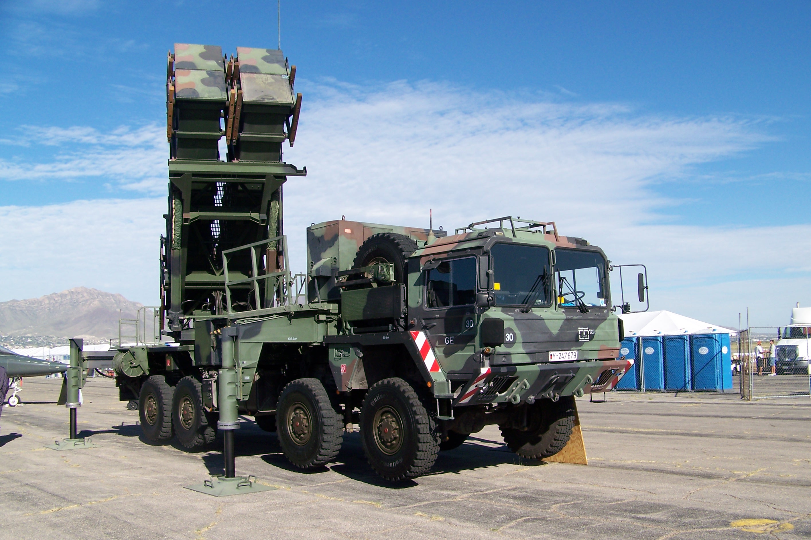 Patriot missile system romania military