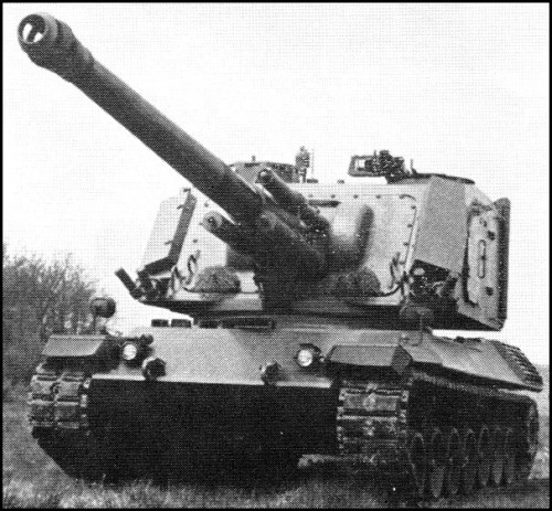 LEOPARD 1 SP-70 155 MM -PROTOTIP