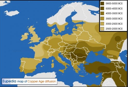 expansiunea metalurgiei cuprului