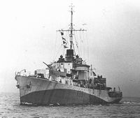HMS NITH -ROYAL NAVY 1944