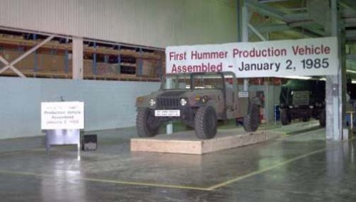 PRIMUL M998 HMMWV -AM GENERAL 2 IANUARIE 1985