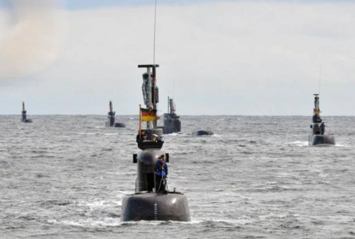 SUBMARINE TYPE-206 IN MARINA GERMANA