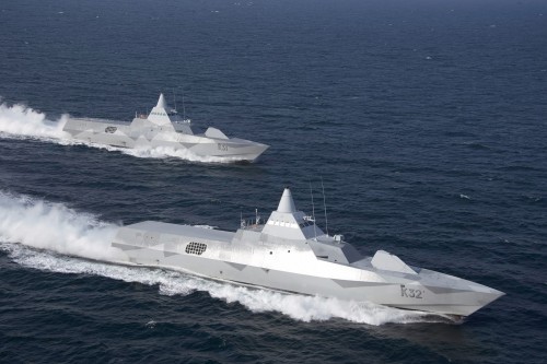 HMS+Visby+and+HMS+Helsingborg