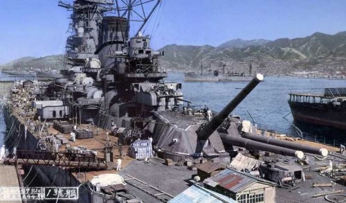 TYPE 94 PE YAMATO IN CONSTRUCTIE -SEPTEMBRIE 1941