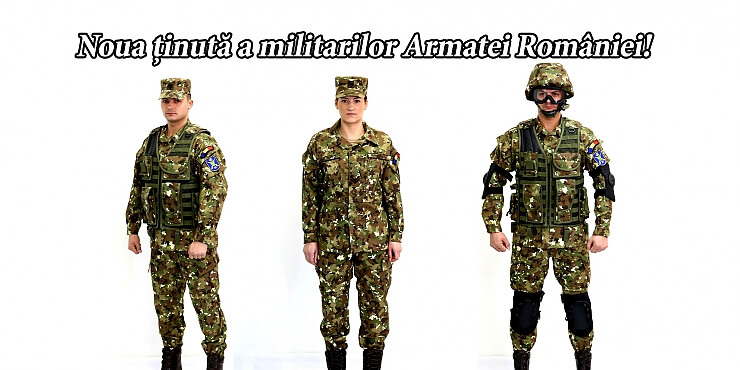 conductor stack College Noua uniformă combat a Armatei Române, prezentată la Cercul Militar  Național - Romania Military