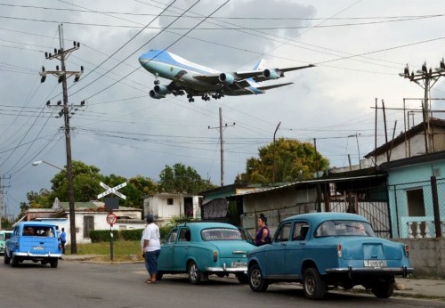 Javier Gomez Cuba Air Force One 90 years