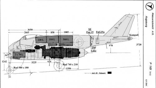 ME P1101 -13 NOIEMBRIE 1944