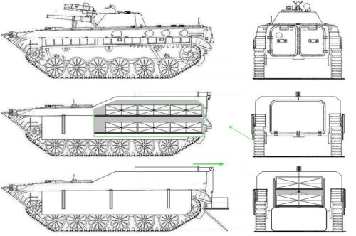 Transportor munitii (lateral)