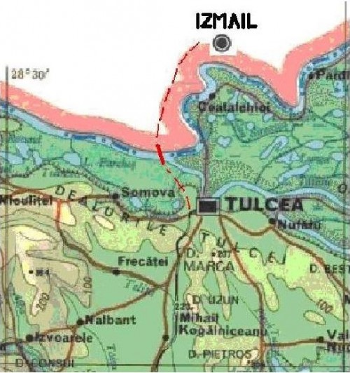 pod Tulcea Izmail