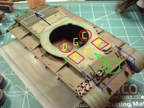 t-55 modificari varianta III