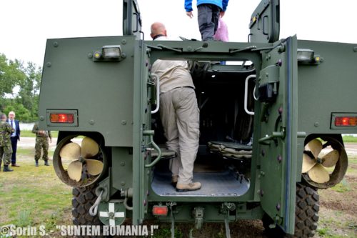 patria amv in romania