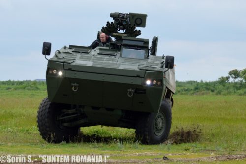 transportoare blindate patria in romania