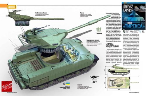 Conceptul T-64 T-REX
