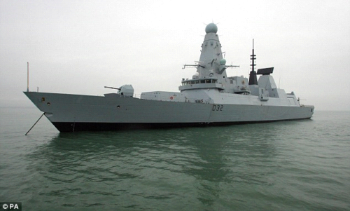 HMS Daring D32