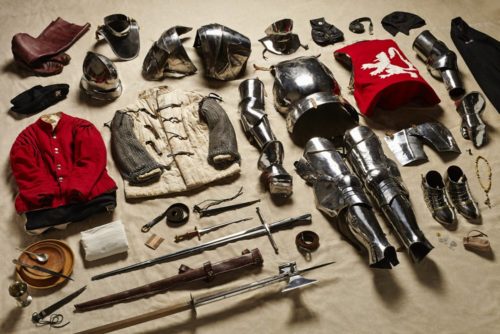The-complete-kit-for-a-solider-in-the-Battle-of-Bosworth-1485