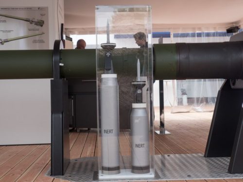 munitie calibrul 130mm pentru noul tun Rheinmetall