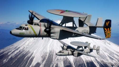 E-2C Hawkeye+E-2D Hawkeye