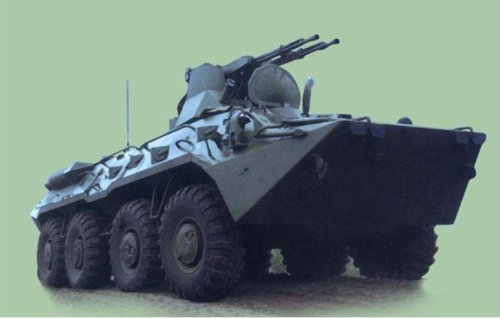 Btr-94 cu turela 2x23mm