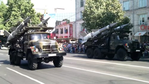 zil-131 s-125 chisinau parada 2011