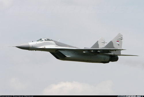 mig 29 serbia