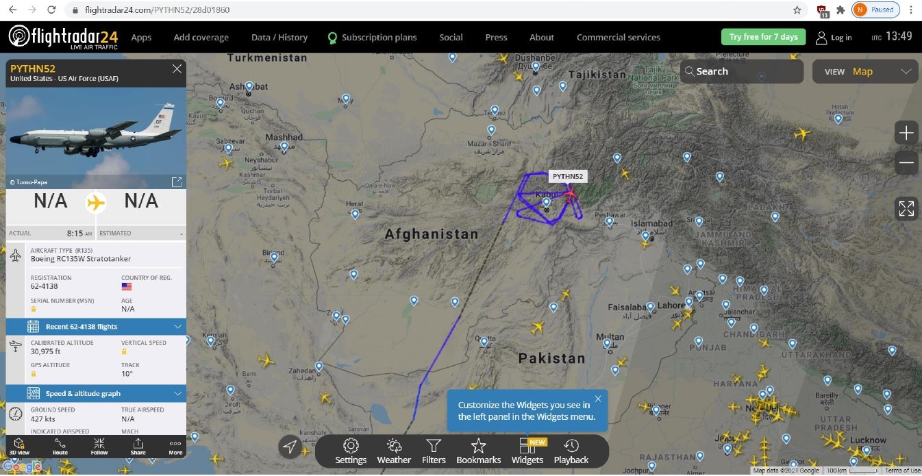 pod aerian afganistan