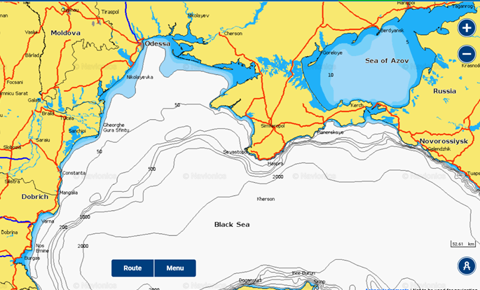 mina marina neutralizata in apele romanesti