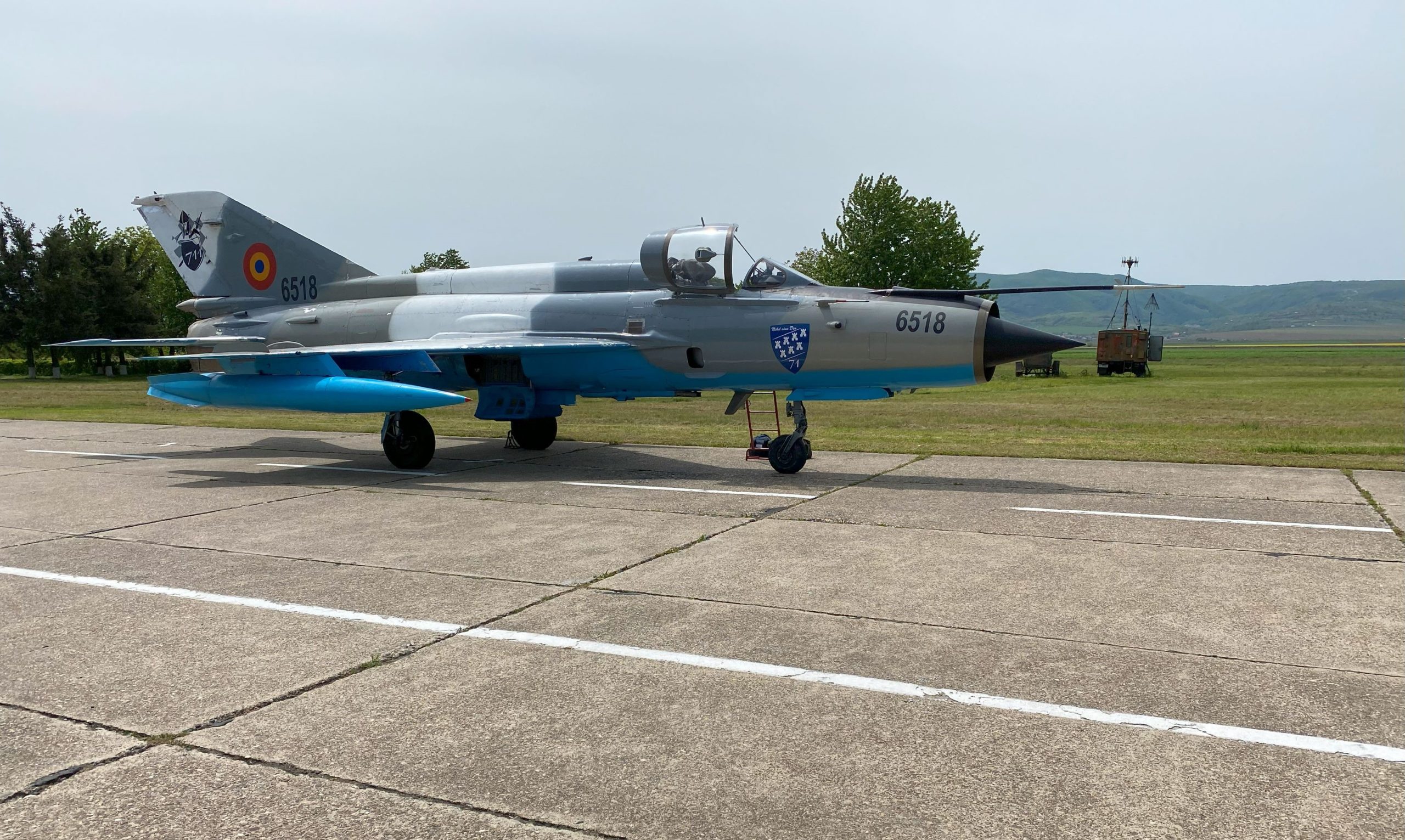 ceremonia de retragere mig 21 lancer bacau