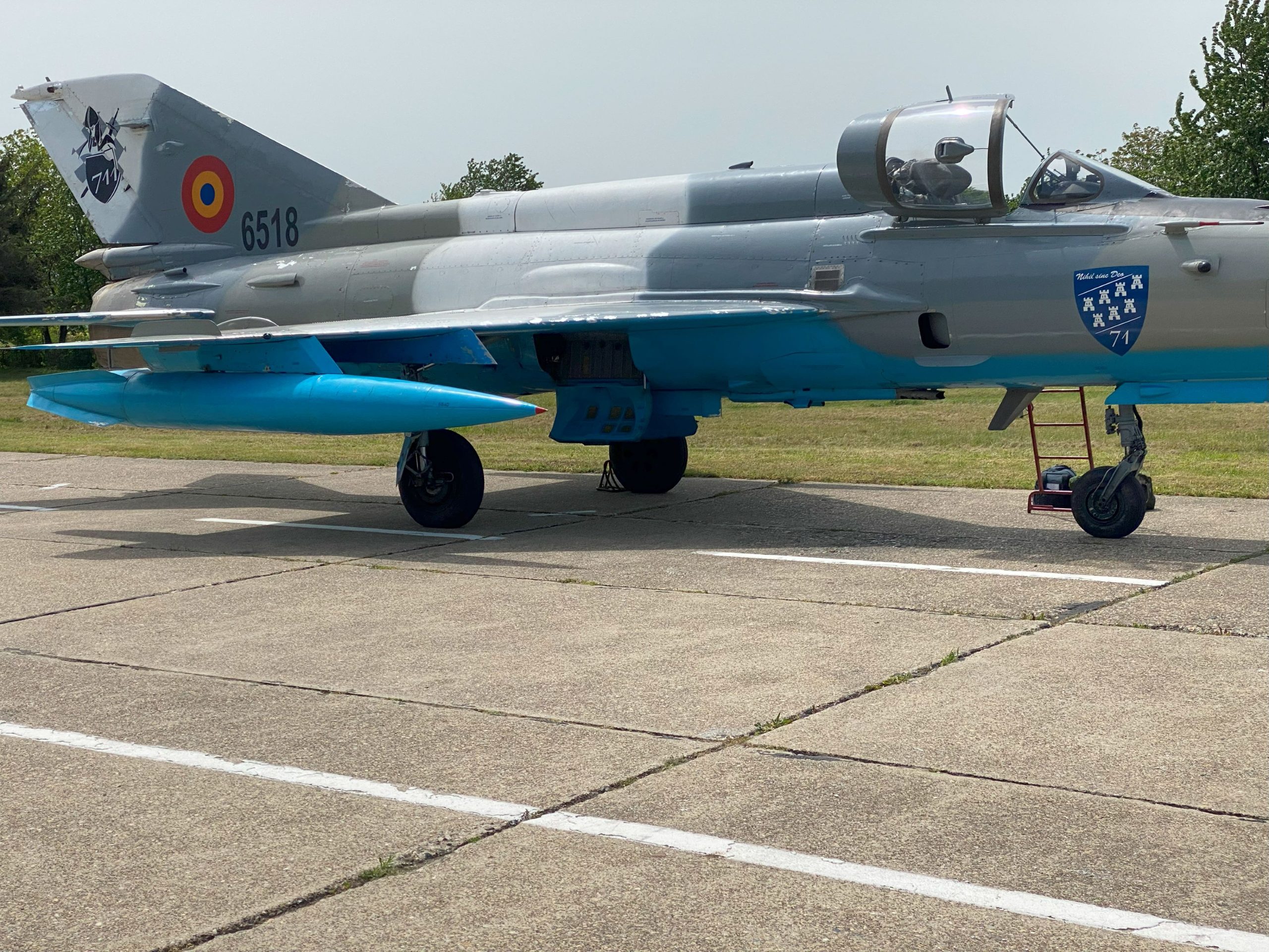 ceremonia de retragere mig 21 lancer bacau